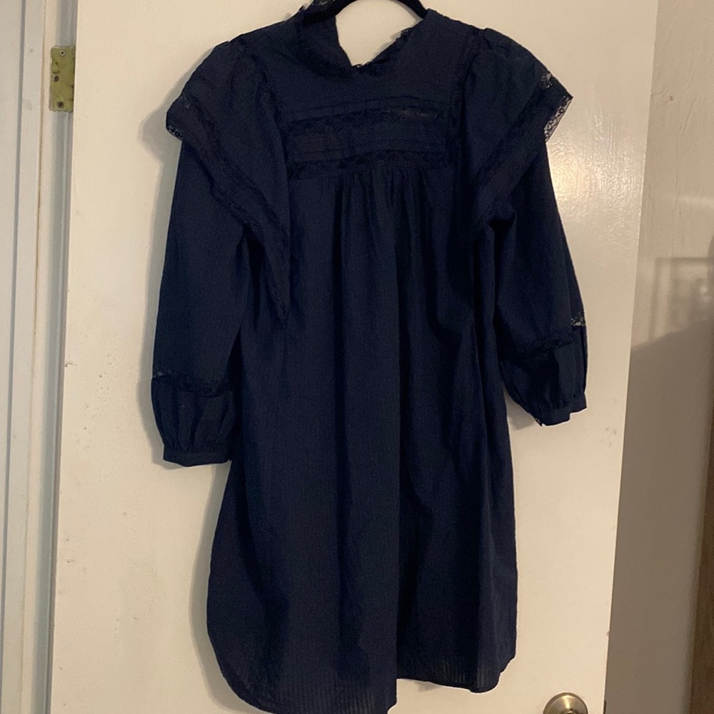 High necked dress